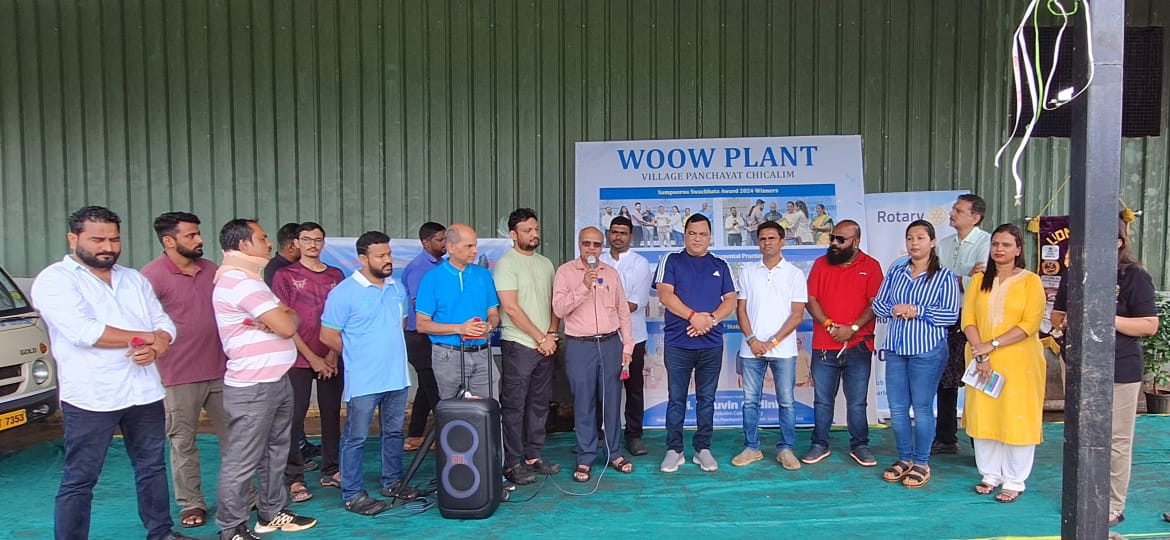 Study tour to Waste recycling plant