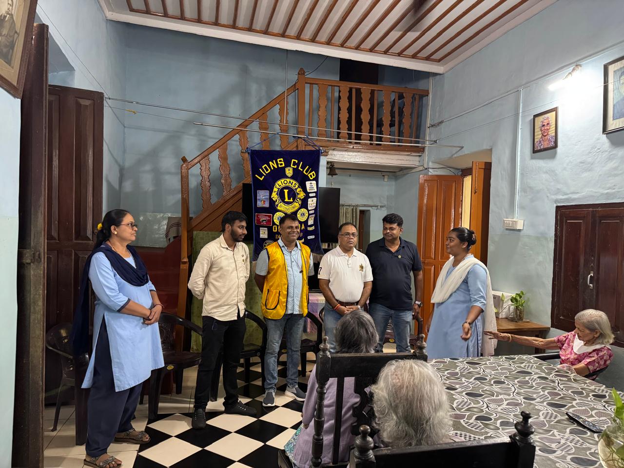 	Health Check-up conducted by LC Old Goa on 12th July at Old Age Home, Diwar, Tiswadi, Goa.