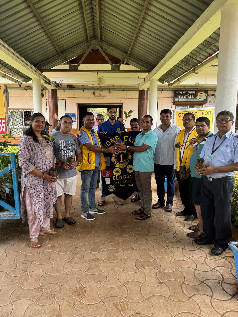 Saplings distributed to the Locals of Karmali Village