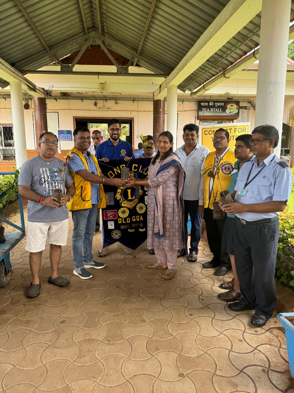 Saplings distributed to the Locals of Karmali Village