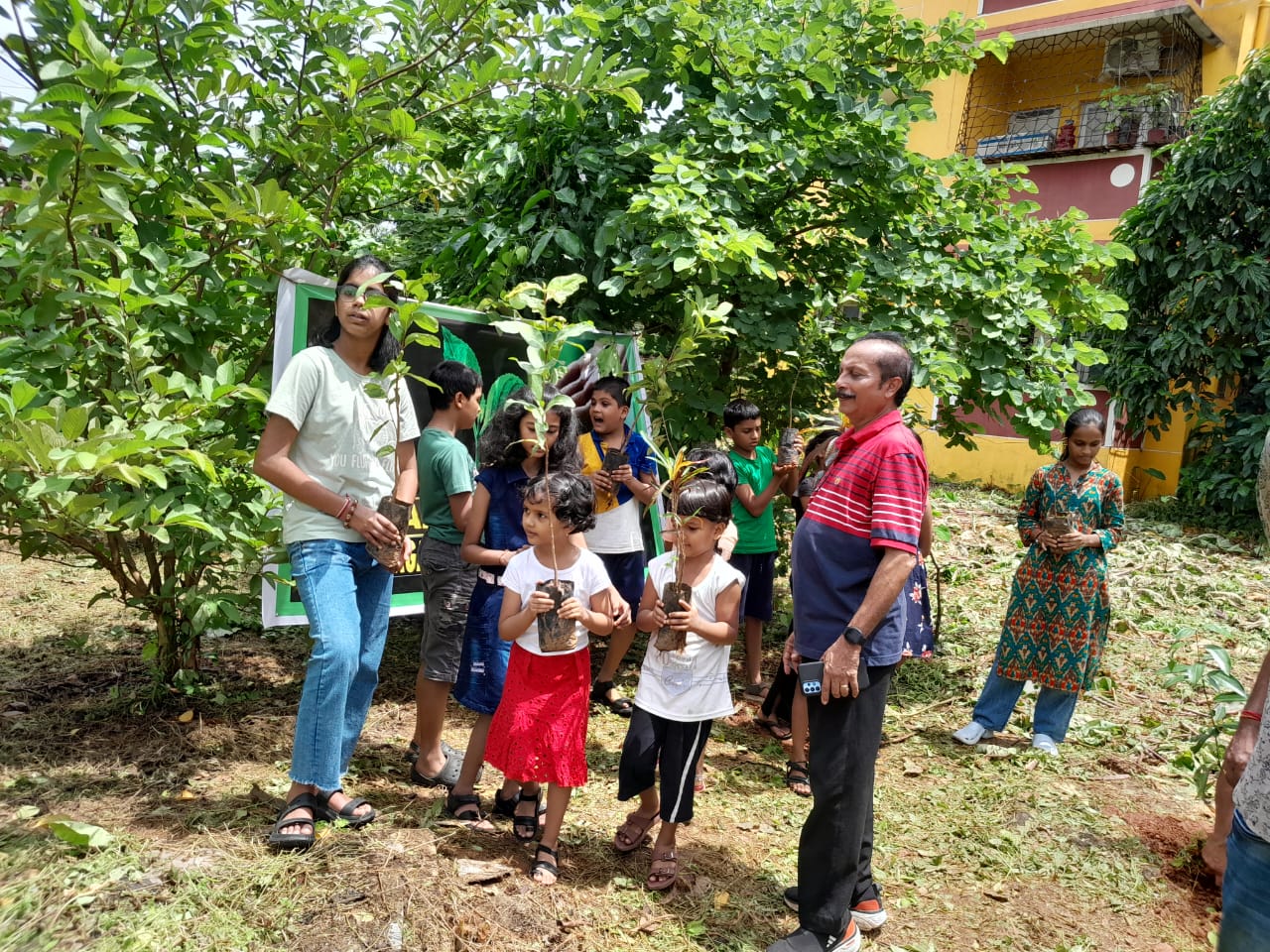 Saplings distributed to the Locals of Karmali Village