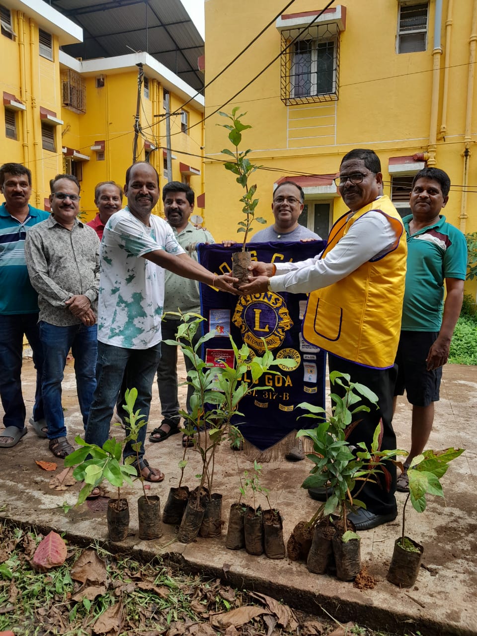 Saplings distributed to the Locals of Karmali Village