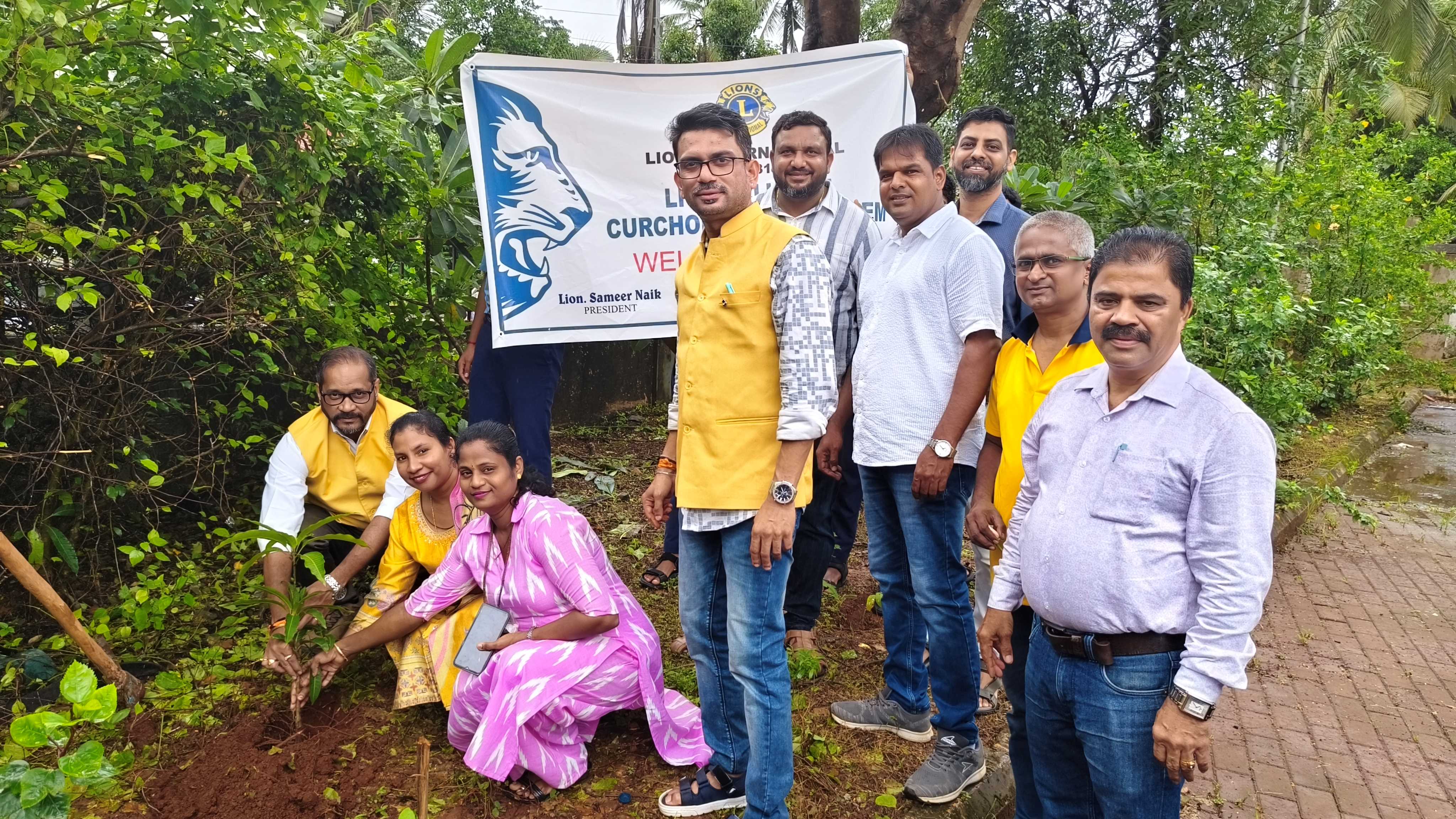 Vanmohatsav celebrated at Govt High School Xeldem Quppem Goa