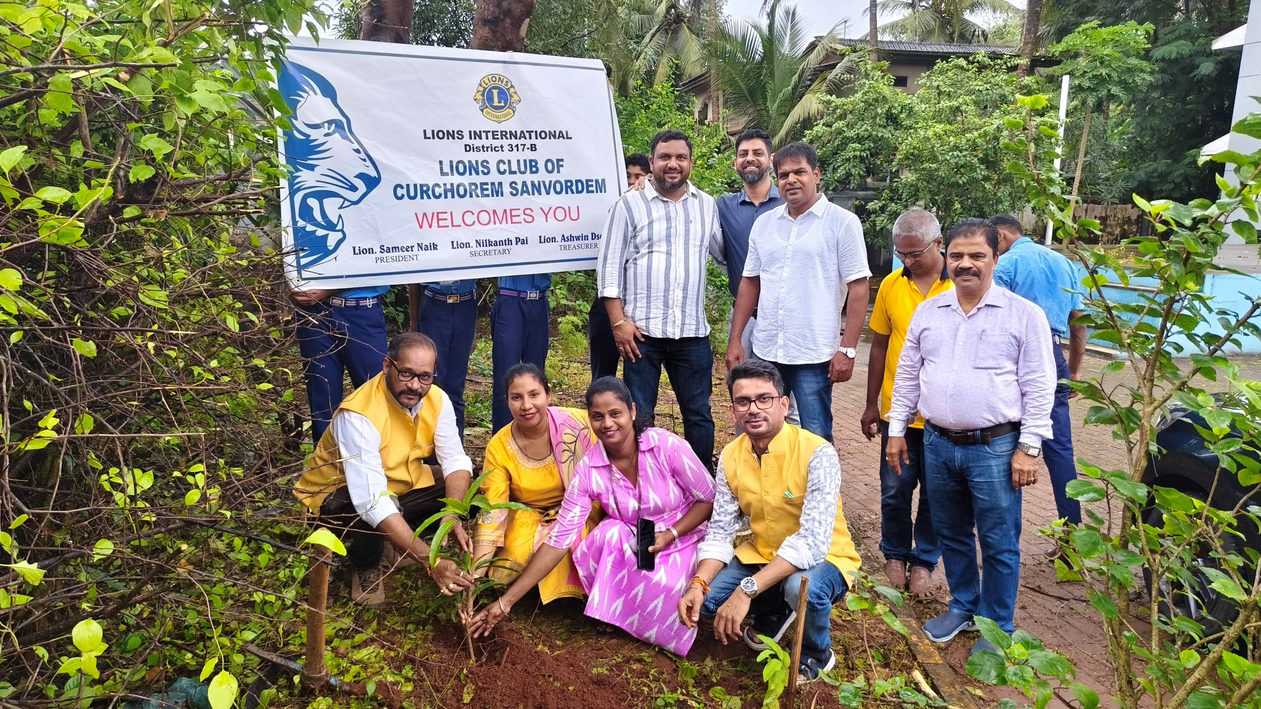 Vanmohatsav celebrated at Govt High School Xeldem Quppem Goa