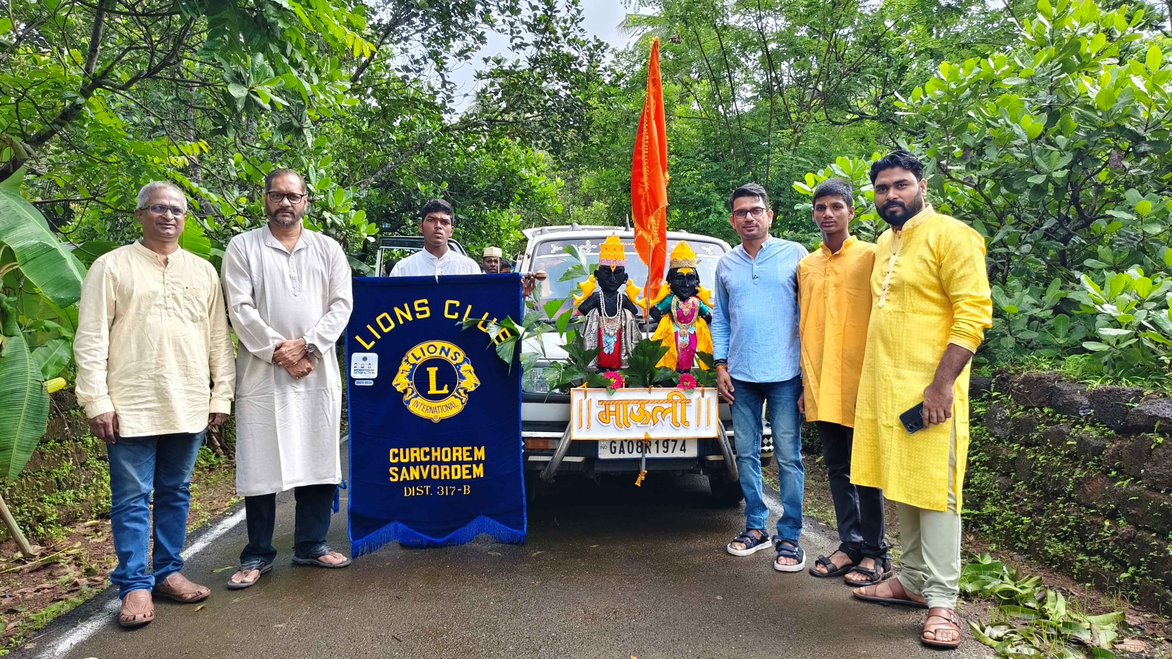 Dindi Celebration on the occasion of Ashadi Ekadashi at Shree Chandreshwar Bhoothnat Higher Sec. School Ambaulim Quepem Goa