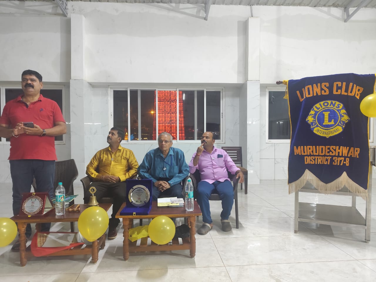 CONDUCTED JULY MONTH B.O.D MEETING.