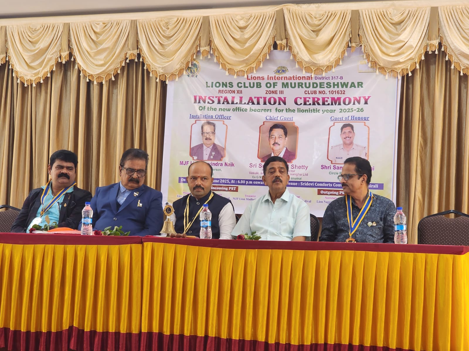 INSTALLATION OF NEW OFFICE BEREARS 2025-26