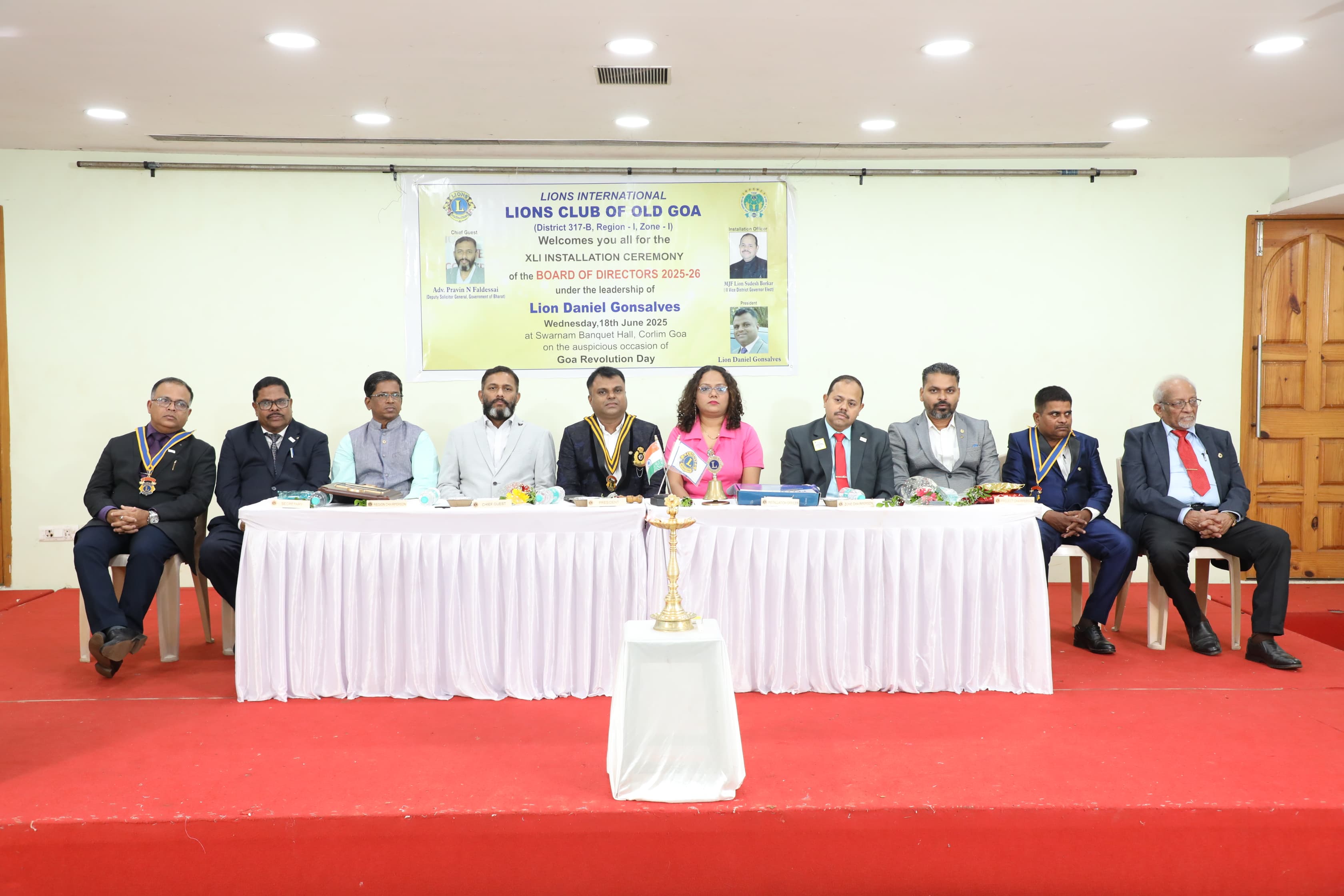 LC Old Goa BOD Installation attended on 