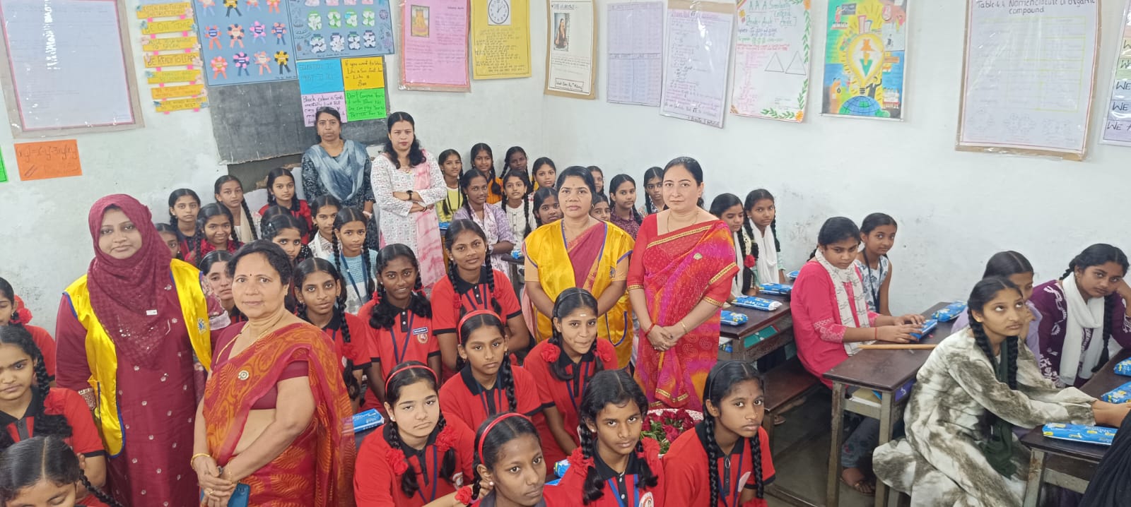 Menstrual Hygiene Awareness and free Sanitary Pad Distribution