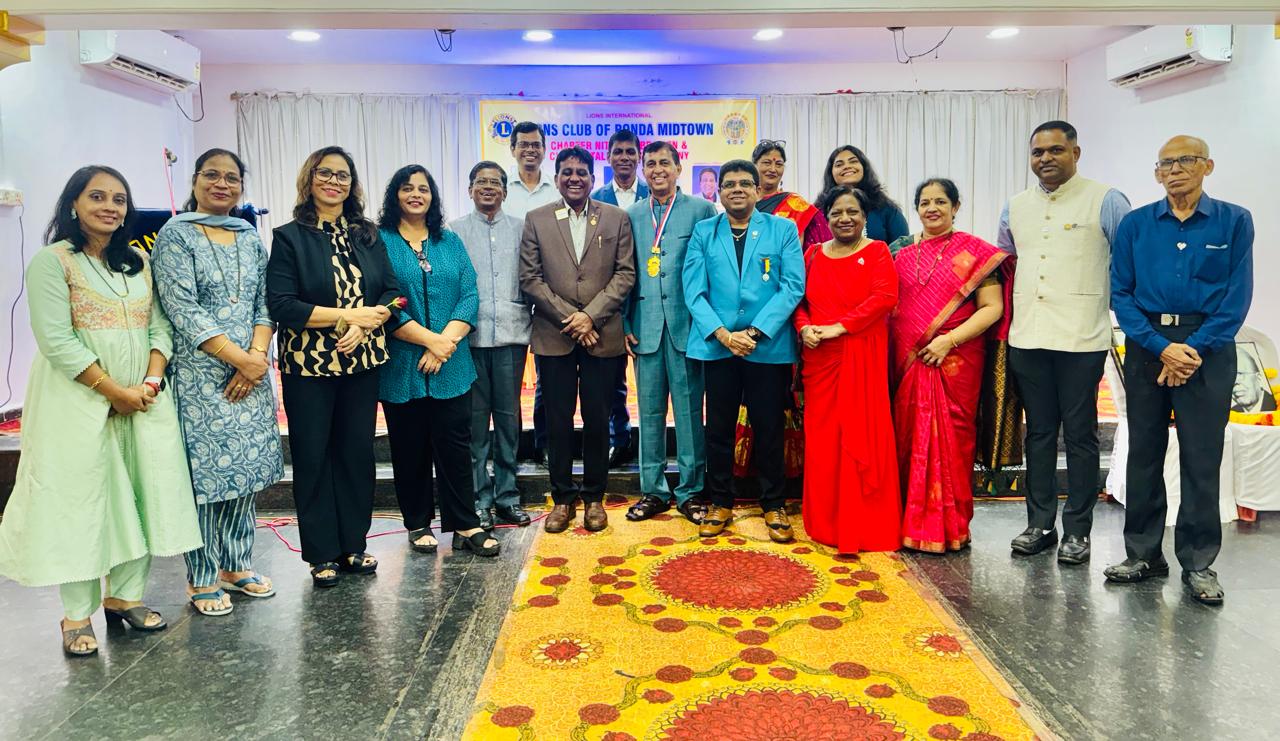 BOD INSTALLATION OF LION CLUB OF Ponda Midtown 