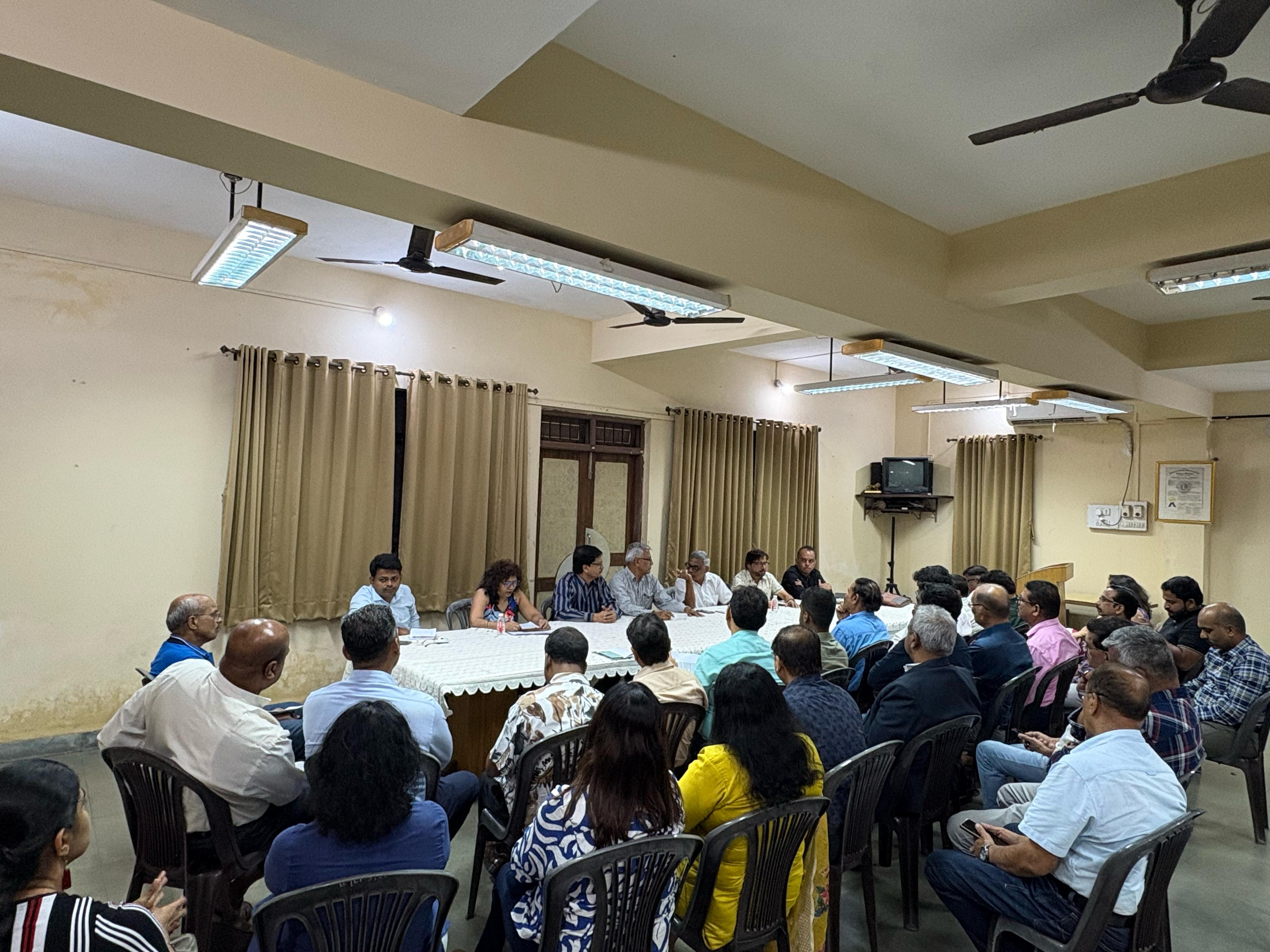 District 50th Installation Comittee meeting 