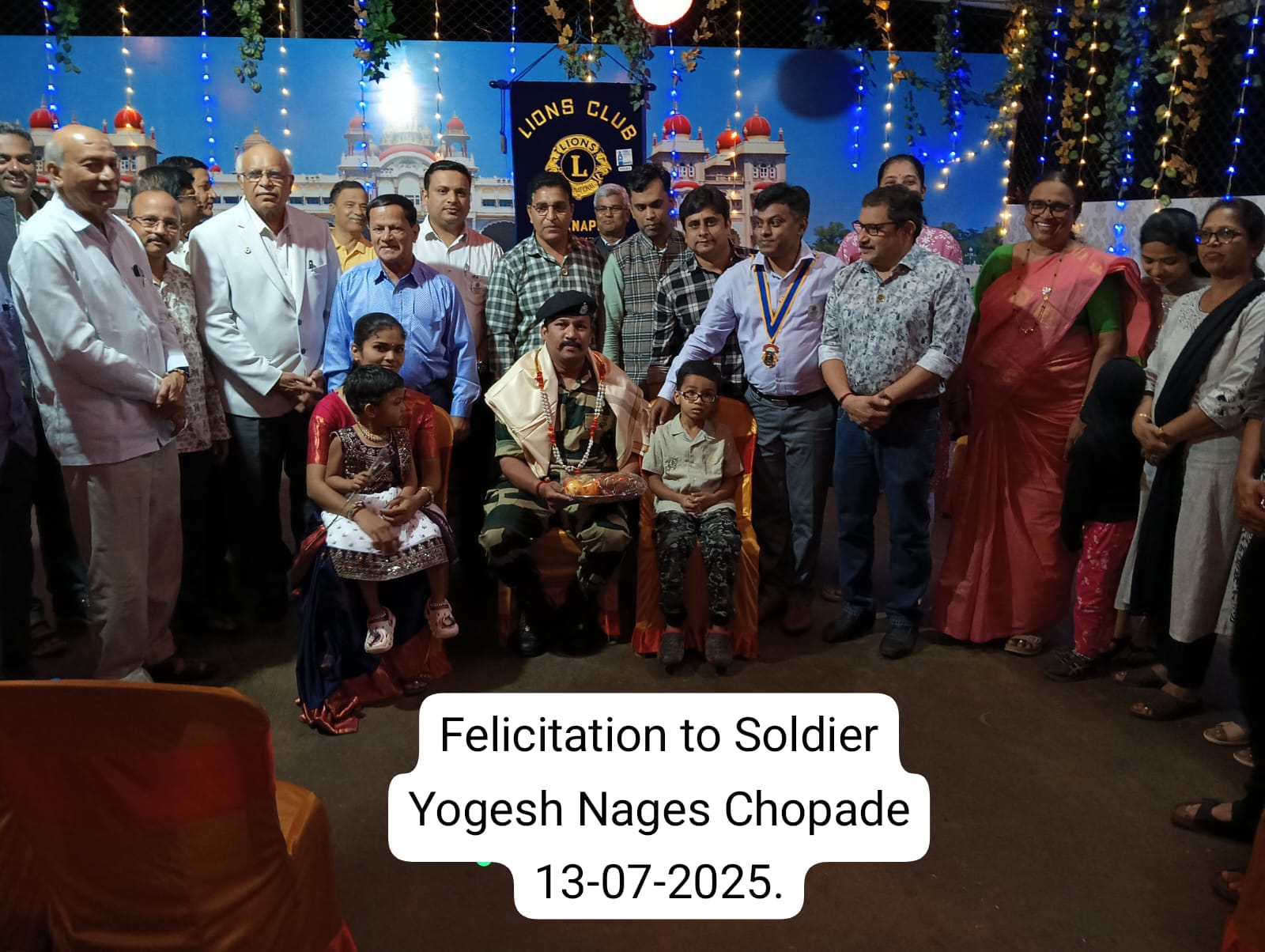 Soldier Felicitation