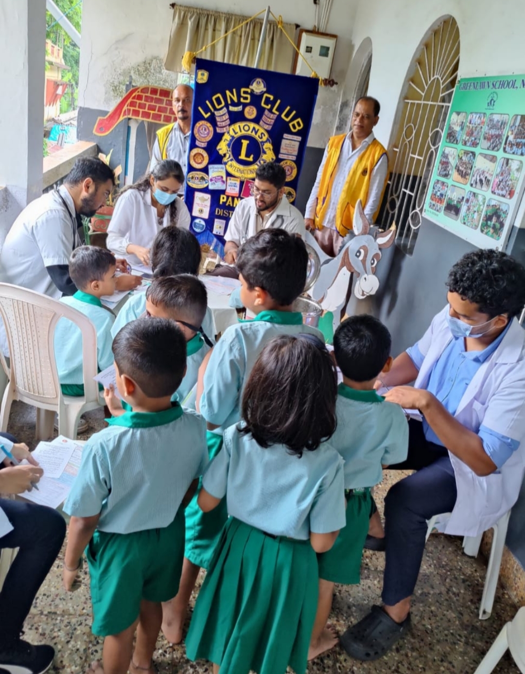 General Health check-up for students.