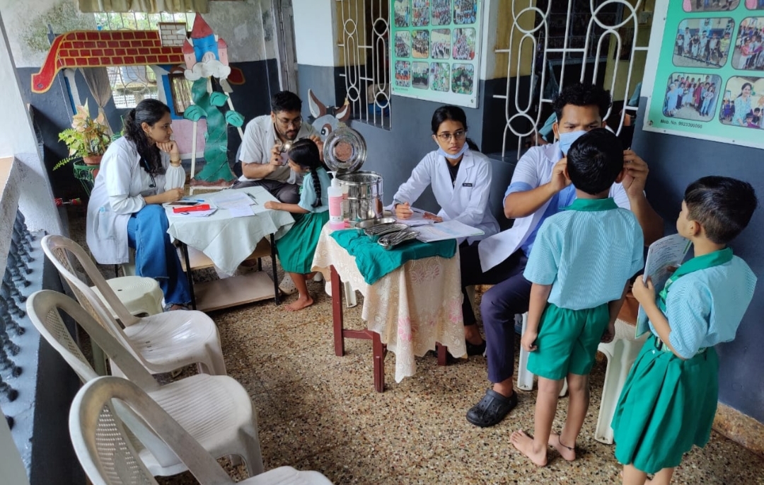 General Health check-up for students.
