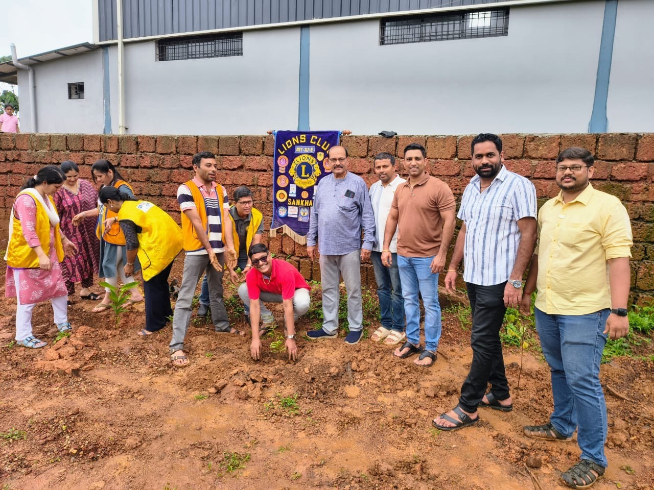 Tree Plantation Activity at IDC, Honda