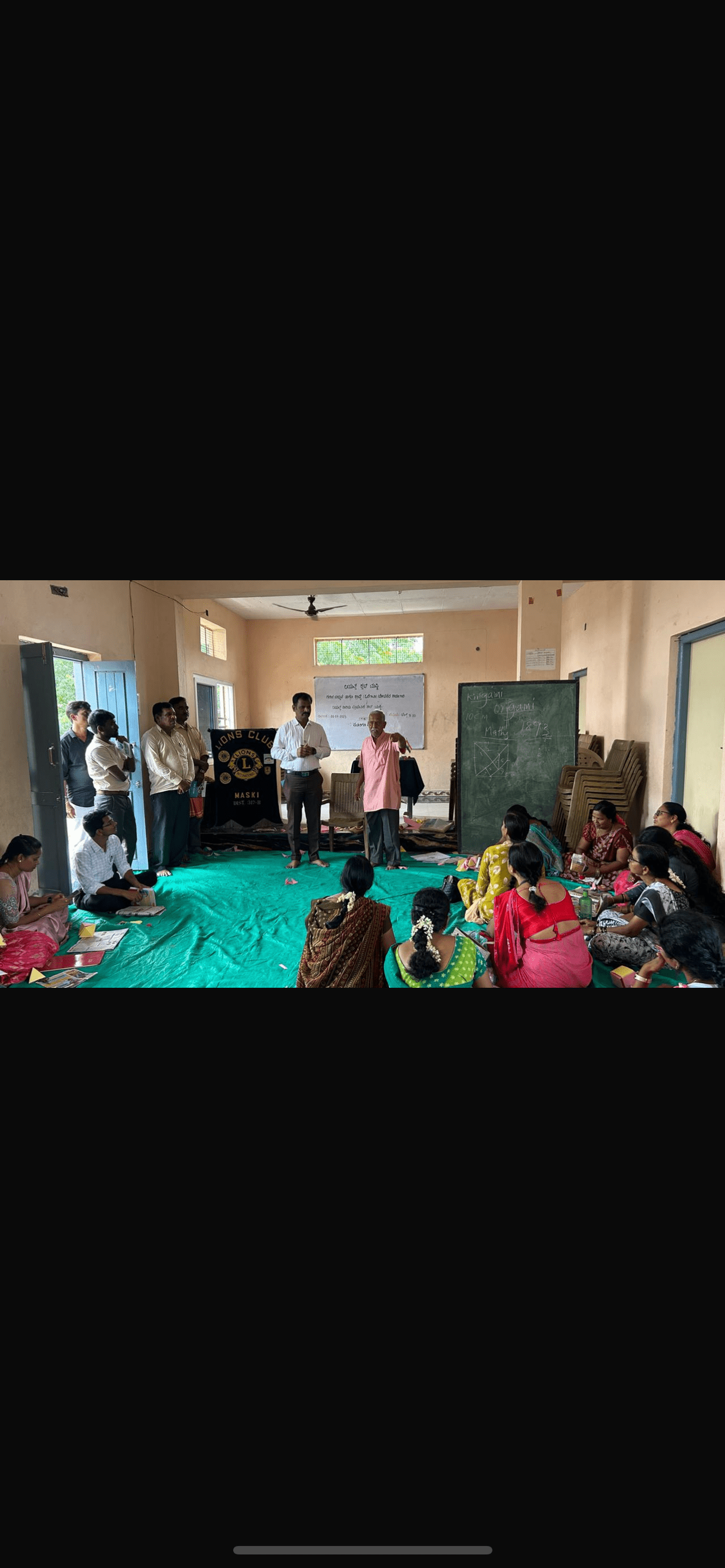 Training teachers about Maths, Science and Oregami