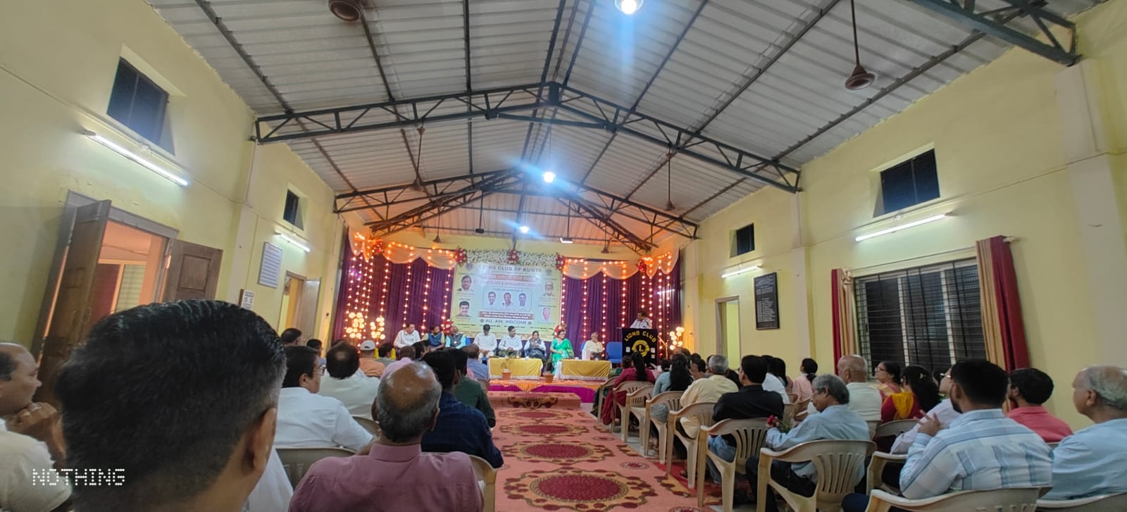 PARTICIPATED KUMTA CLUB INSTALLATION CEREMONY.