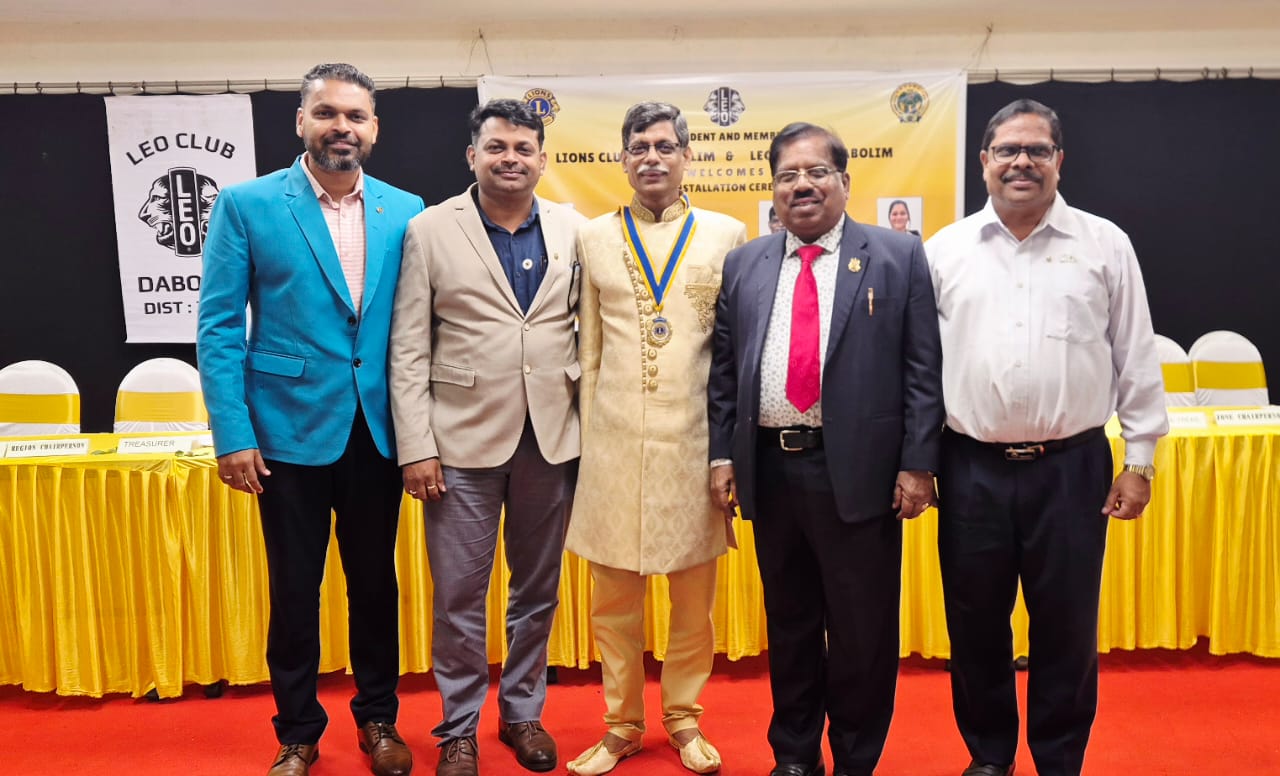 Attended B. D. O. Installation Ceremony of LC Dabolim on 5th July.