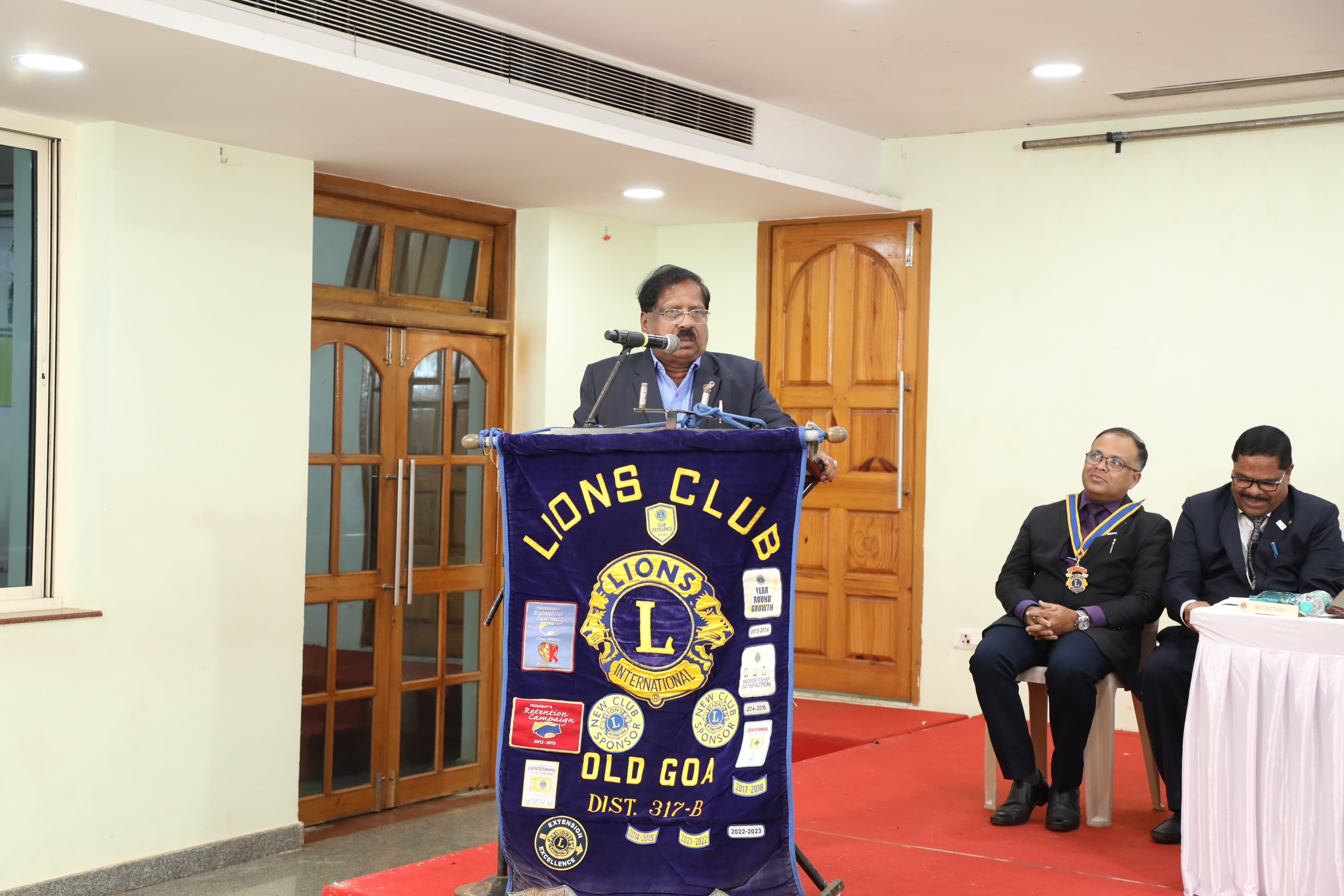 Talk on Goa Revolution Day by MJF Lion Dharma Chodankar.