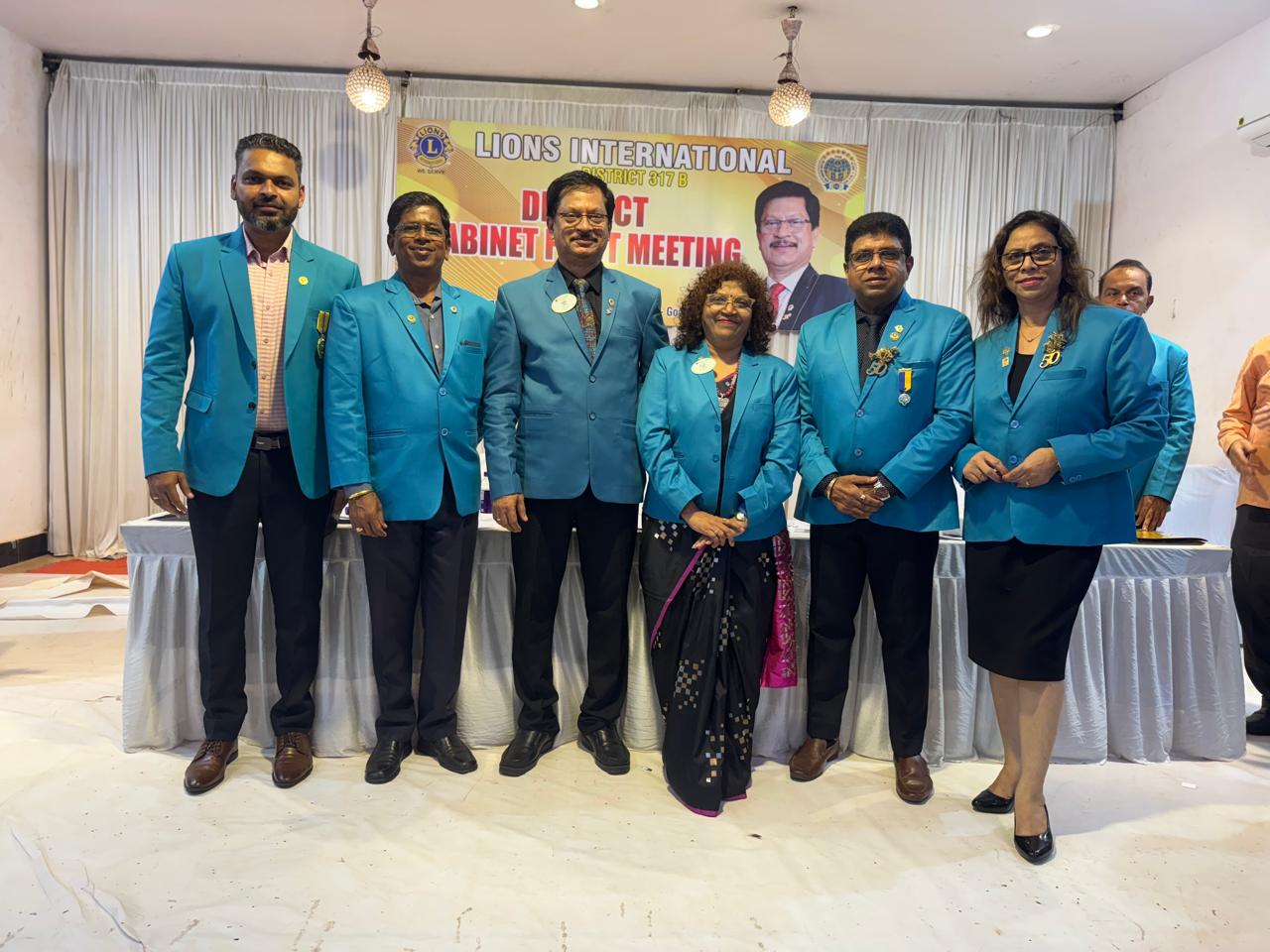 District Governor First Cabinet meeting 