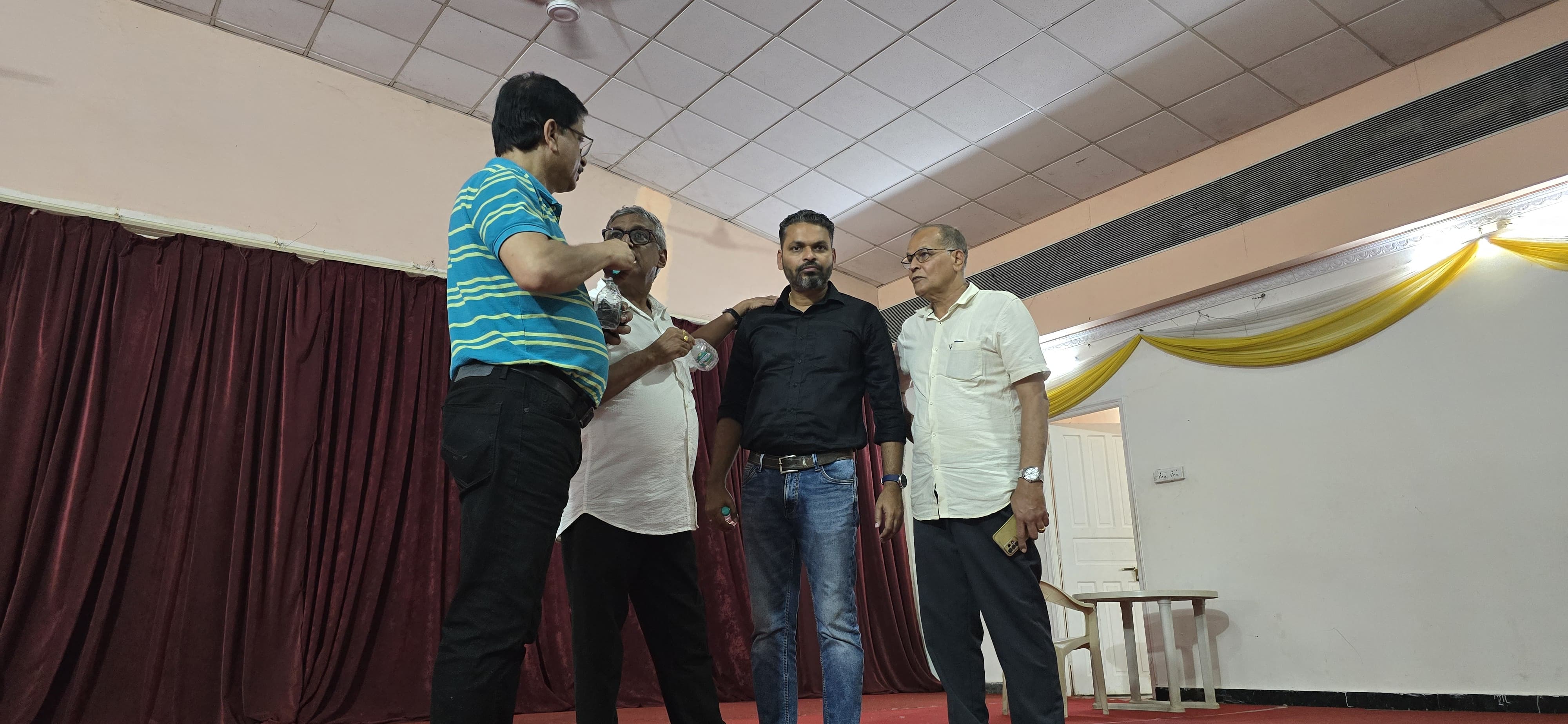 50th Cabinet Installation  Comittee Meet at Venue 