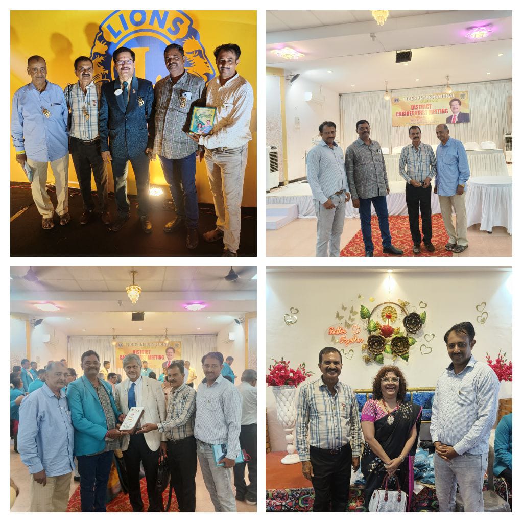 District installation and first cabinet meeting in Margao