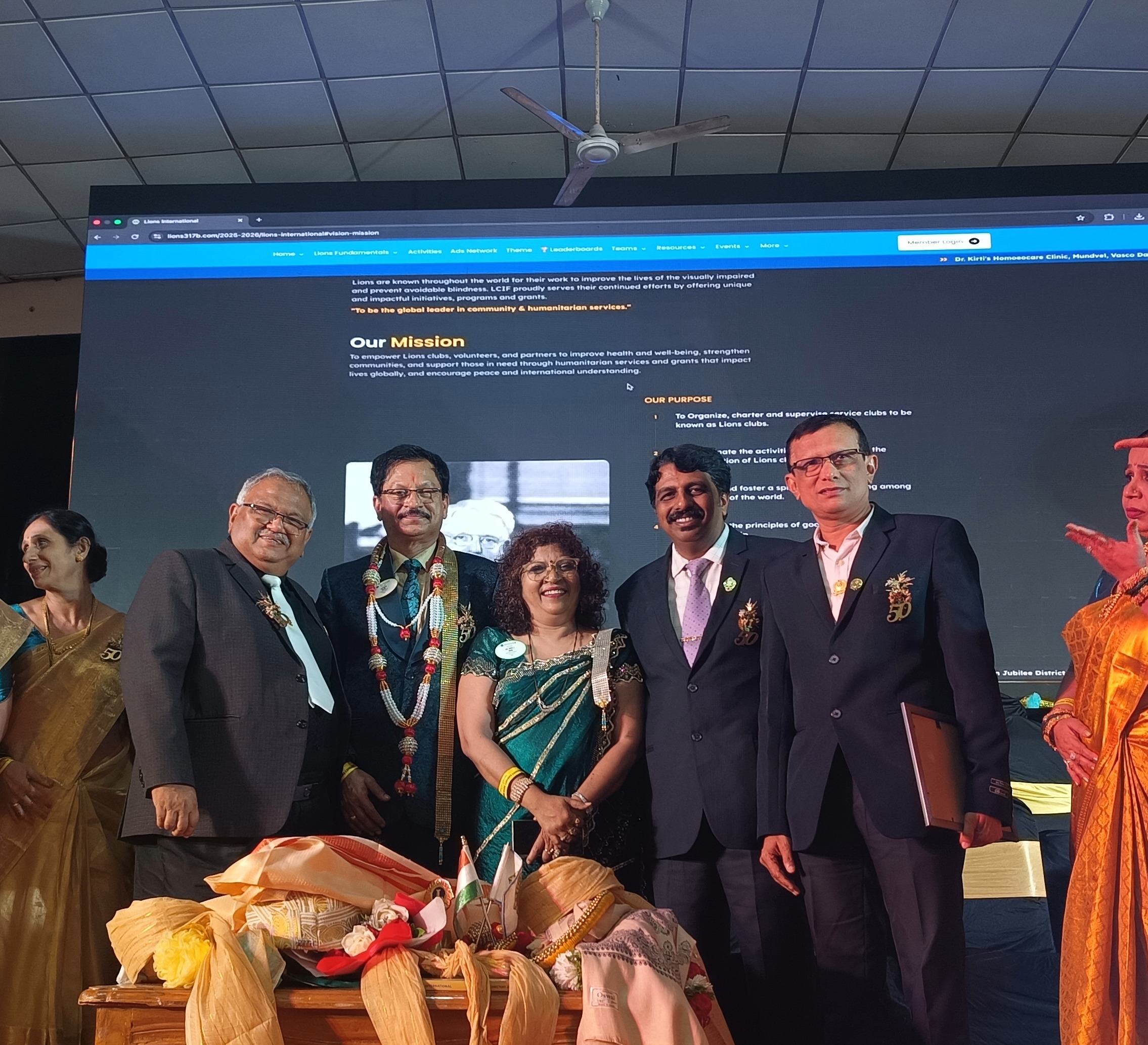 ATTENDANCE AT DISTRICT INSTALLATION AND FIRST CABINET MEETING