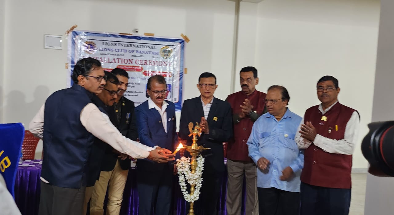 LIONS CLUB BANAVASI INSTALLTION VISIT