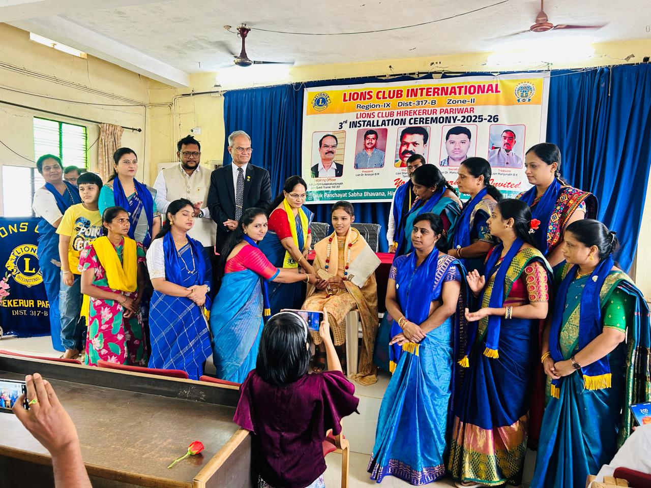 Attended Service activity of Hirekerur Parivar