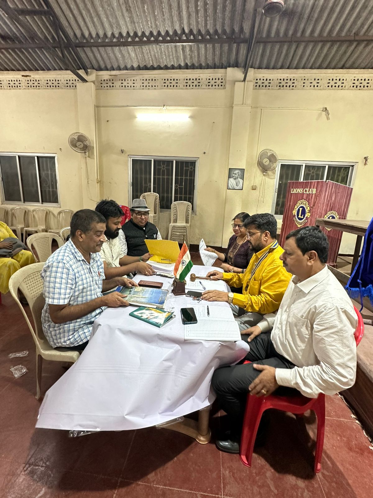 Handover of club assets/ General Records to the incoming Team