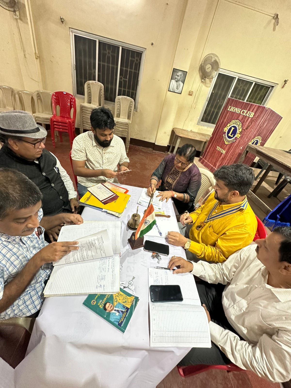 Handover of club assets/ General Records to the incoming Team