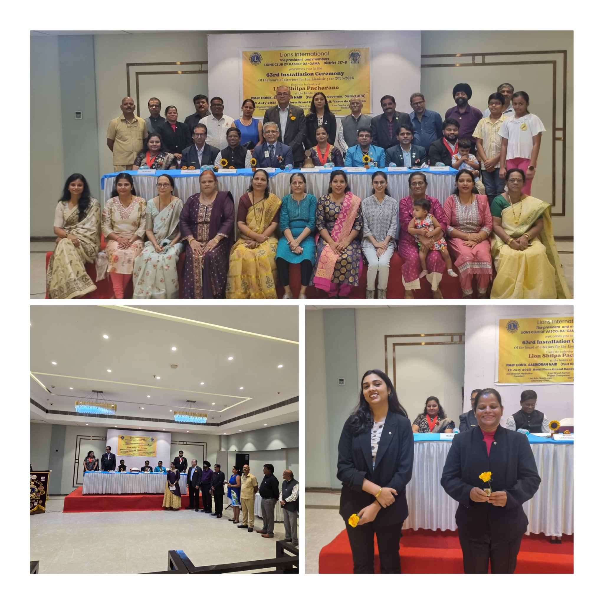 Club BOD installation ceremony 2025-26