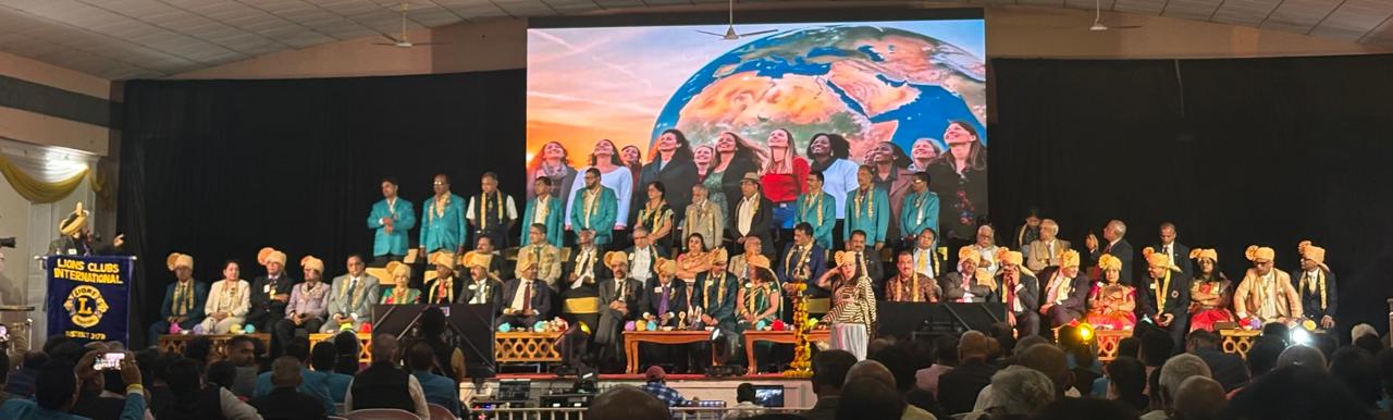 district installation at sun grace ponda