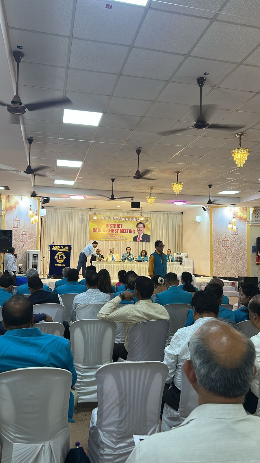 Participated in 1st Cabinet Meeting of the district