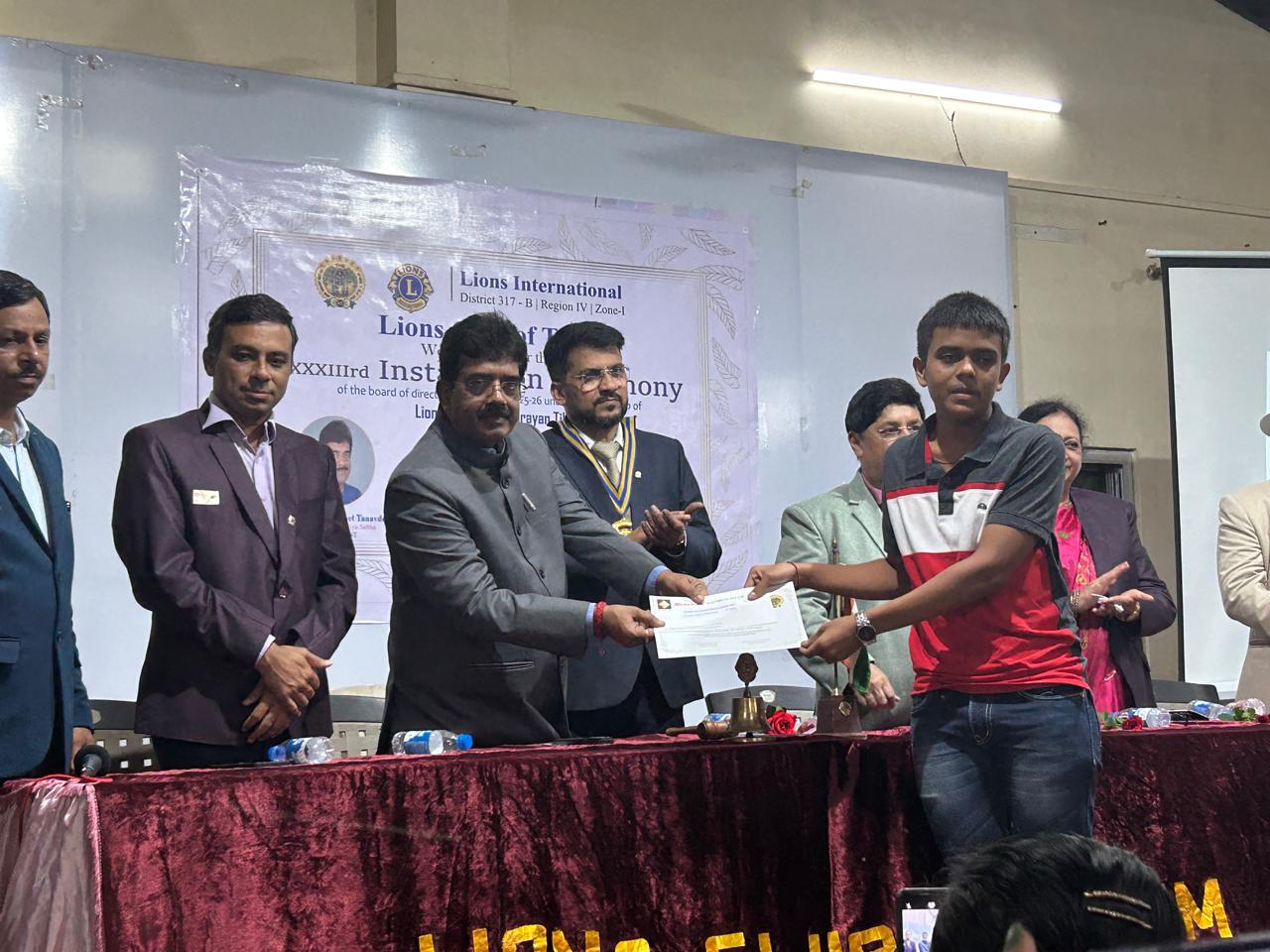 Felicitation of Meritorious Students