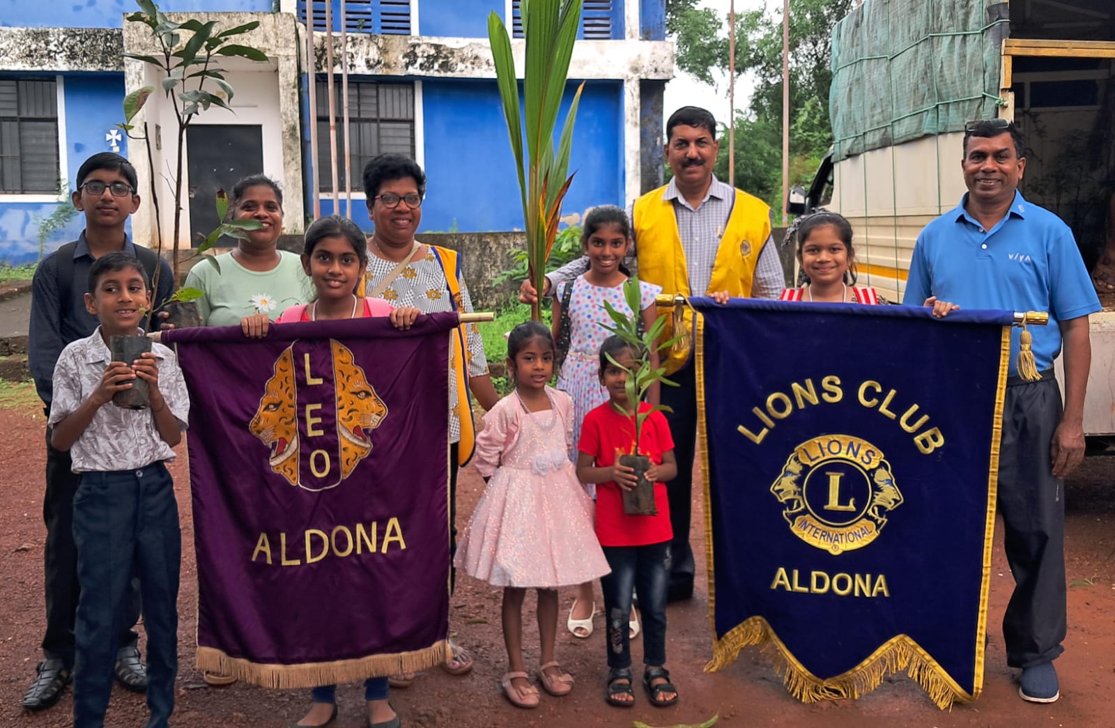 Distribution of plants 