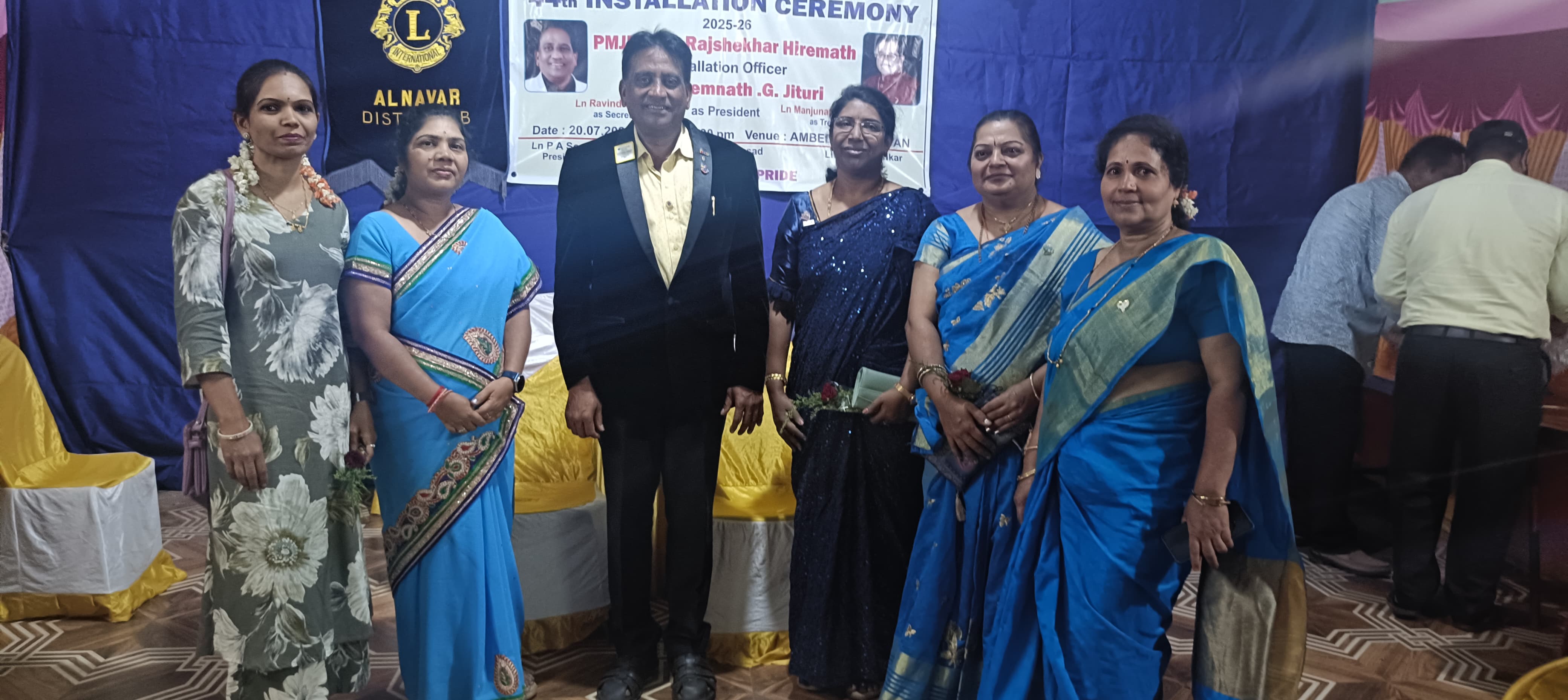 Attended Installation Ceremony of Lions Club of Alnavar