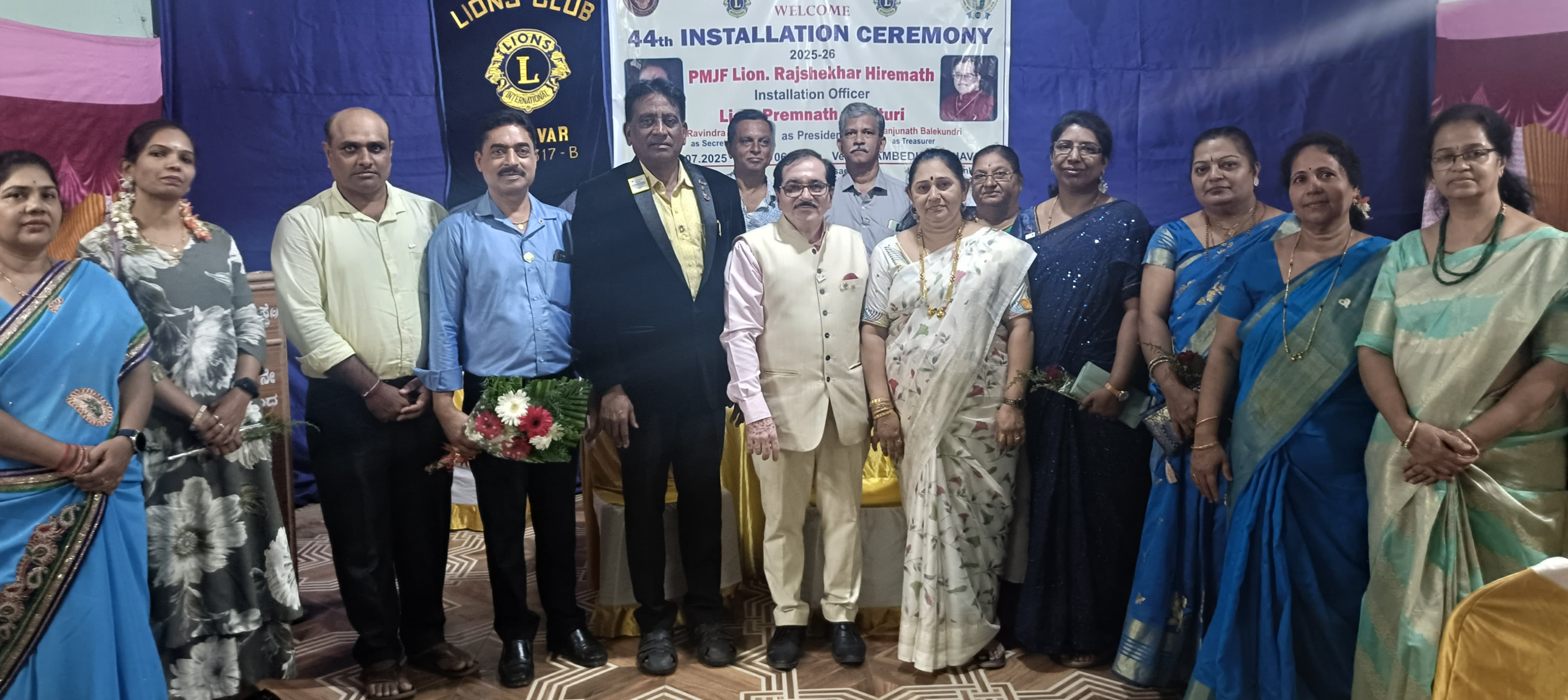 Attended Installation Ceremony of Lions Club of Alnavar