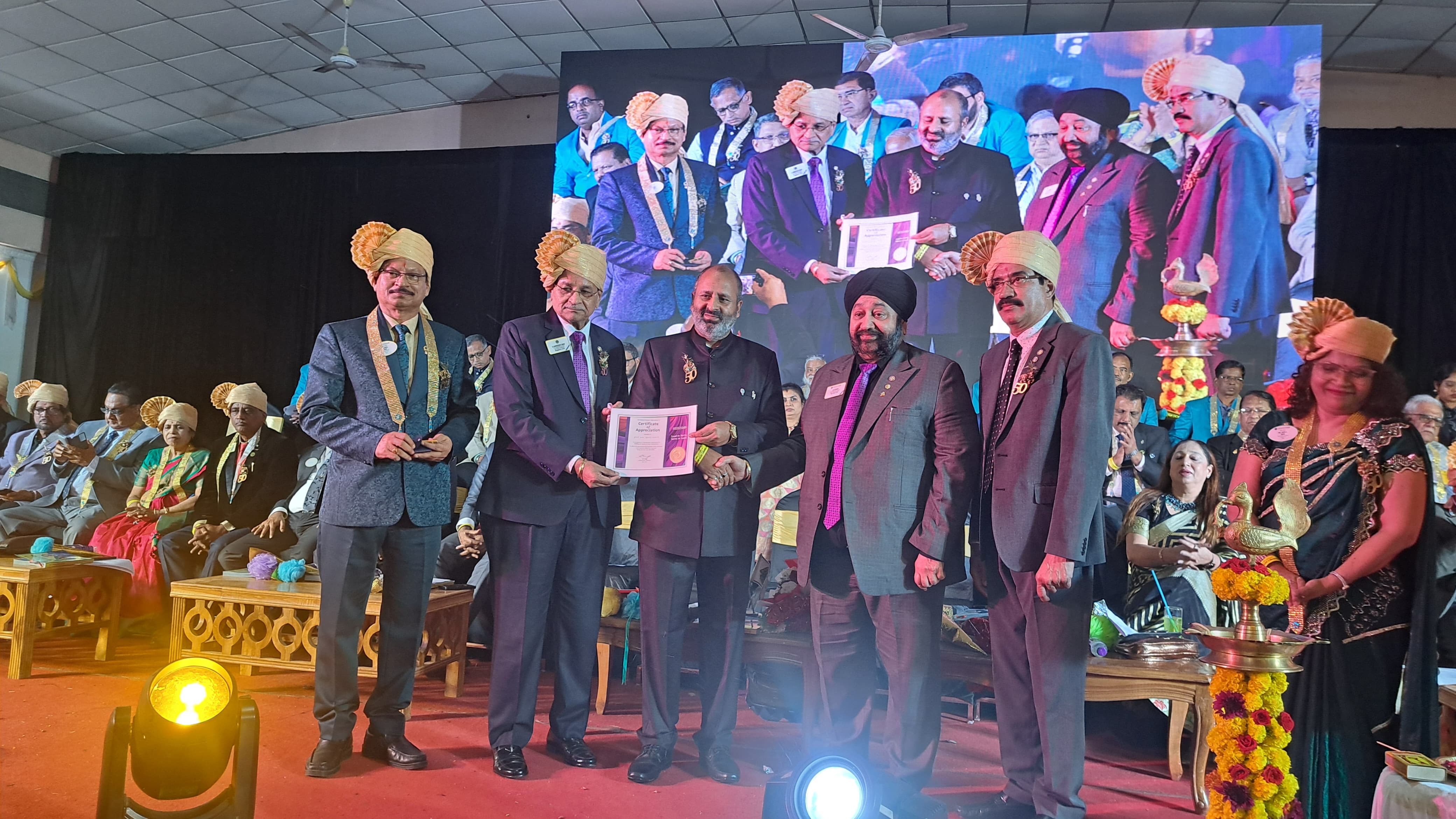 Attended district installation 