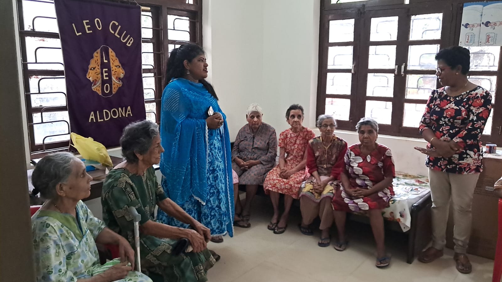 Visit to Old Aged home