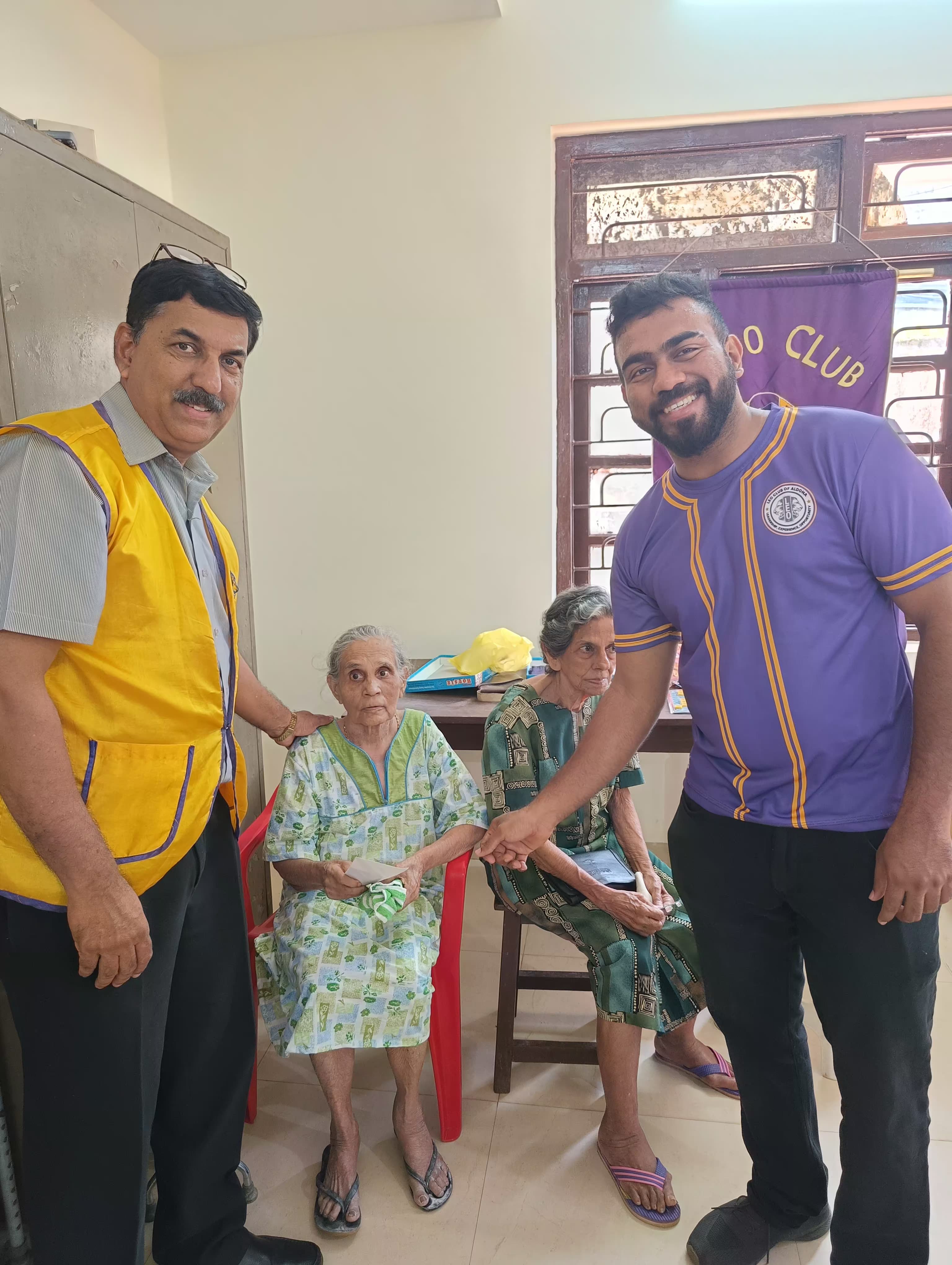 Visit to Old Aged home