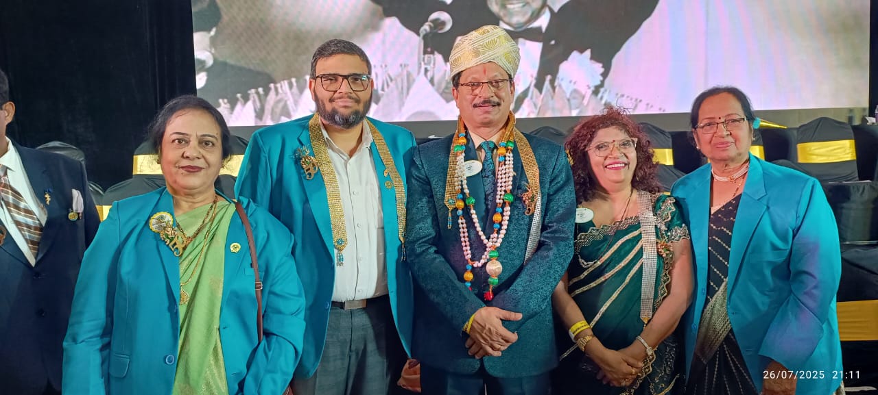 ATTENDED DISTRICT CABINET INSTALLATION CEREMONY AT GOA