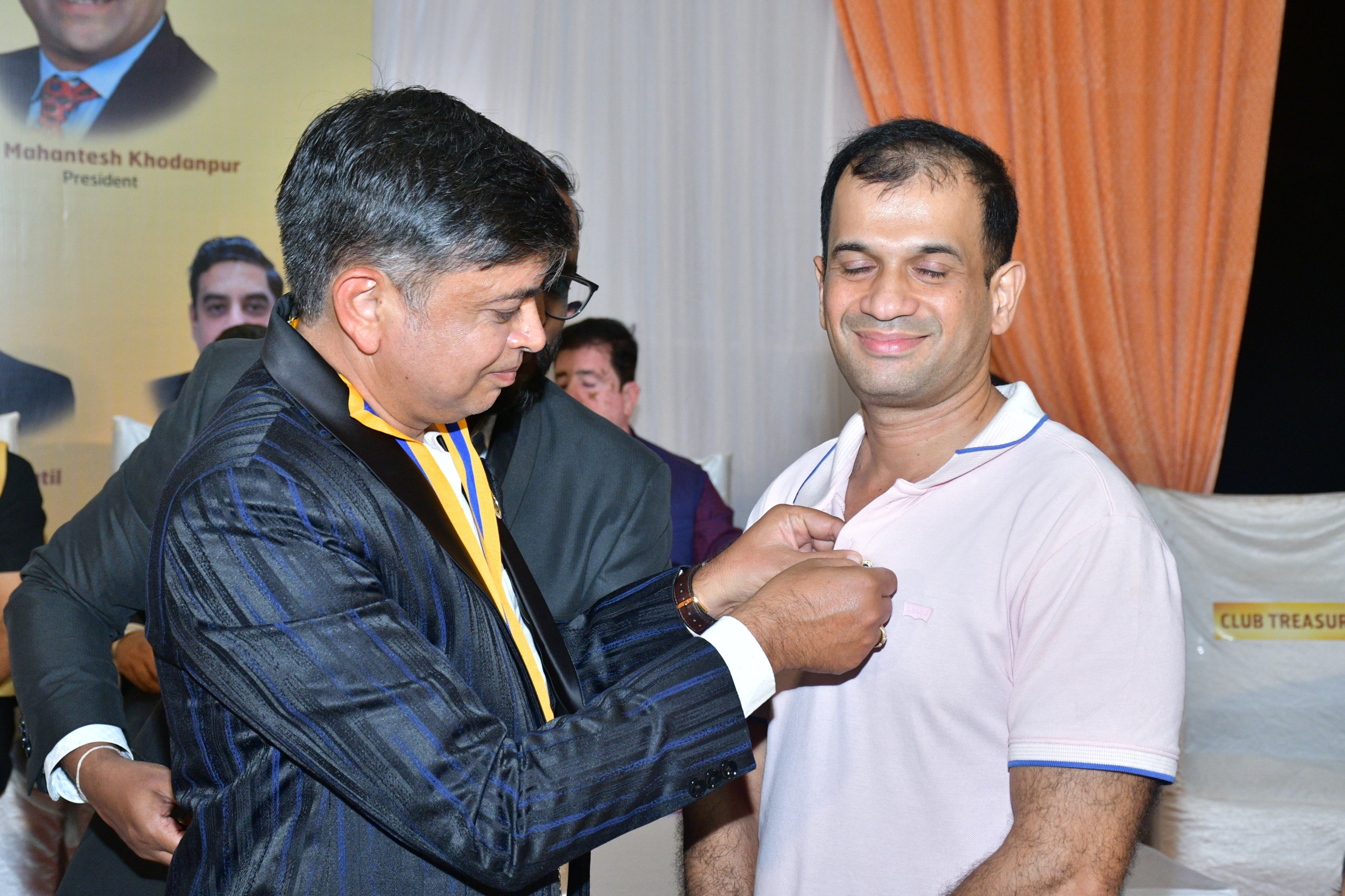 Added New member to the club - Lion Gururaj Nayak