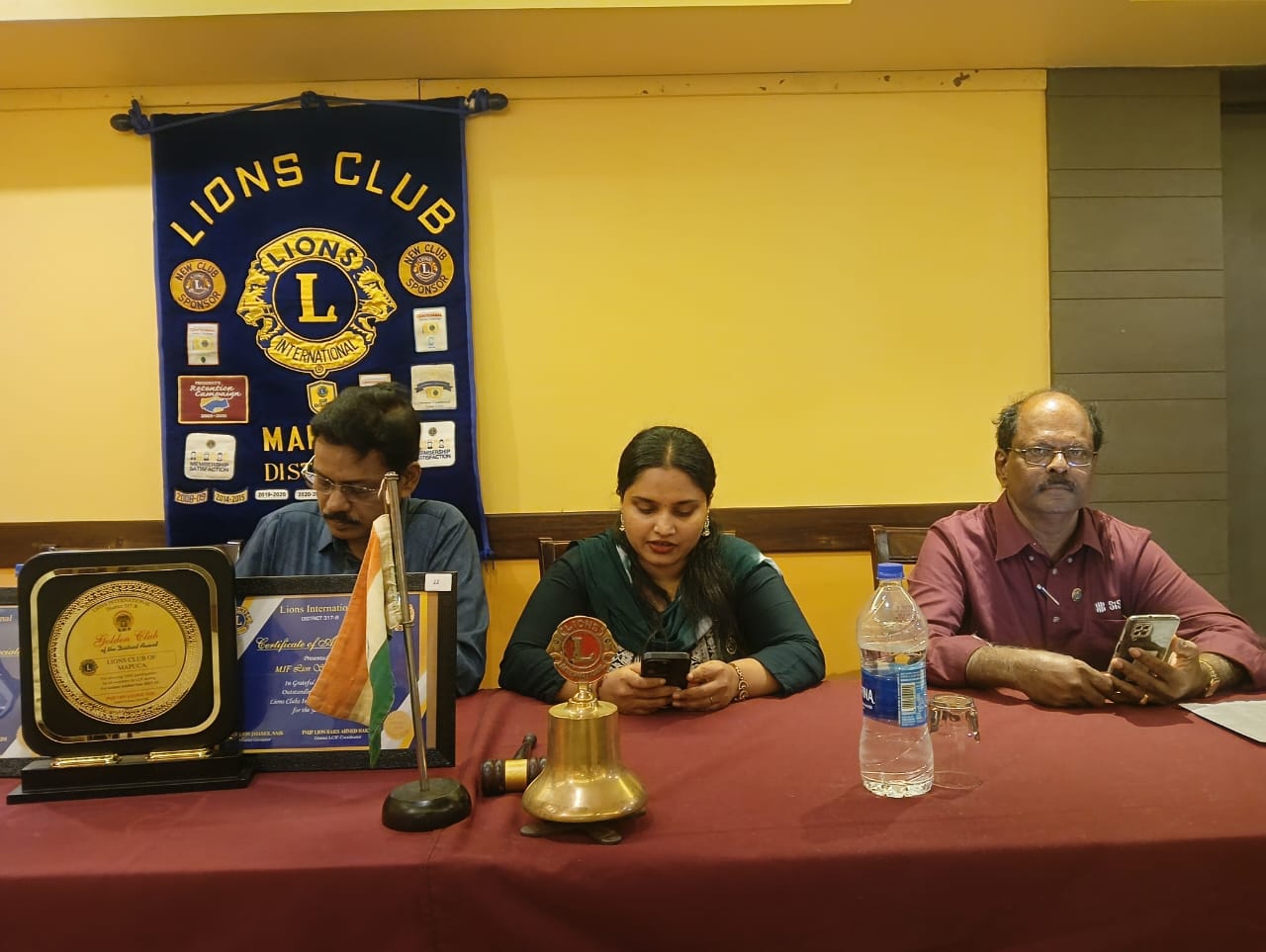 Conducting 1st General Body meeting for this Lionistic year