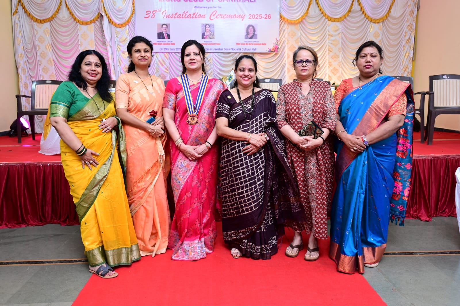 Attended Club Installation of Lions club of Sakhali