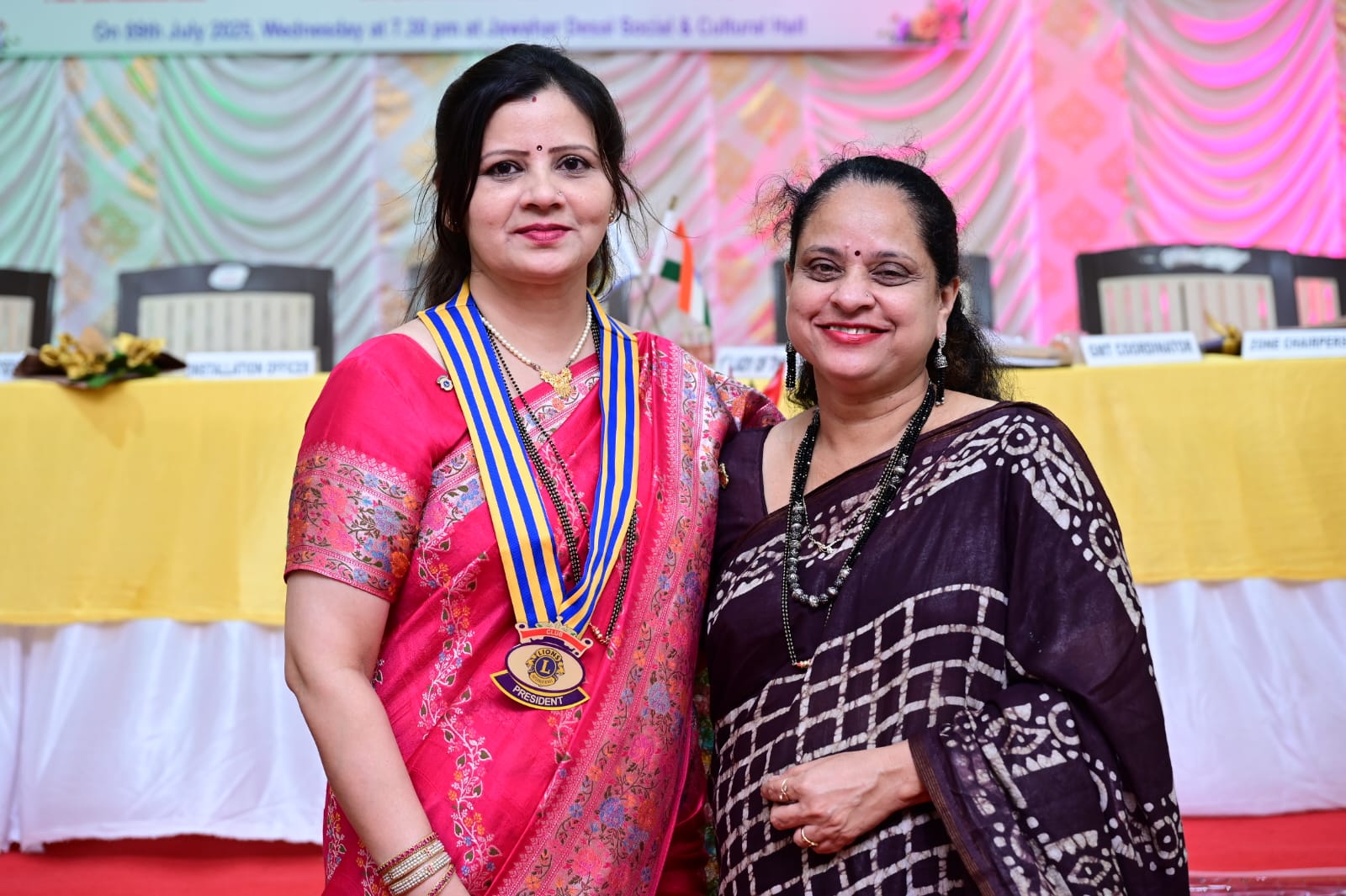 Attended Club Installation of Lions club of Sakhali