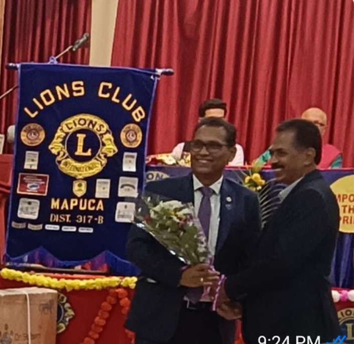 Installation ceremony of Lions club of Mapuca