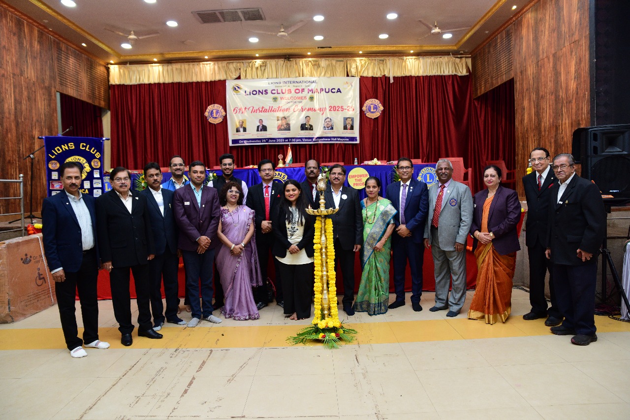 INSTALLATION OF LIONS CLUB MAPUCA