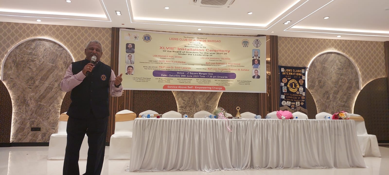 INSTALLATION OF LC ALEM DE MARGAO