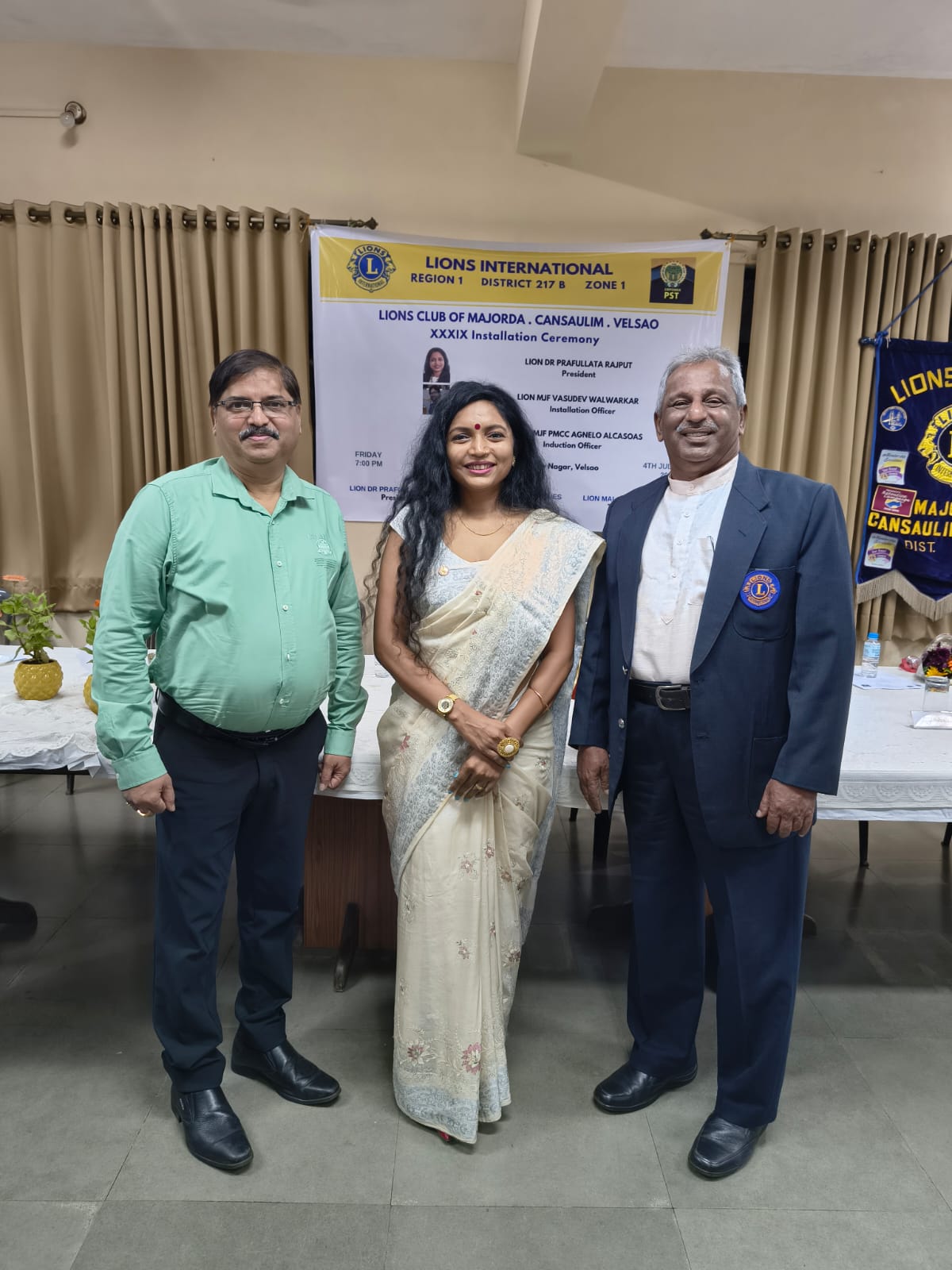 INSTALLATION OF LC MAJORDA-CANSAULIM-VELSAO